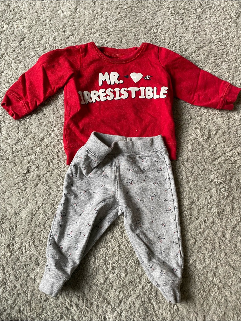Baby Boy Valentines Day Outfit